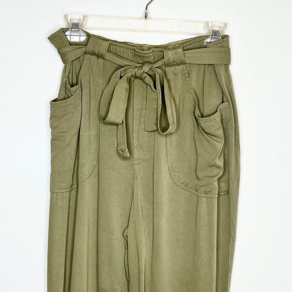 Dolan Womens Left Coast Collection Anthropologie Medium Jogger Pants Green - Picture 3 of 7